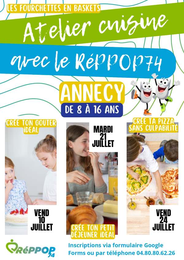Ateliers cuisine parents/enfants – Juillet 2026